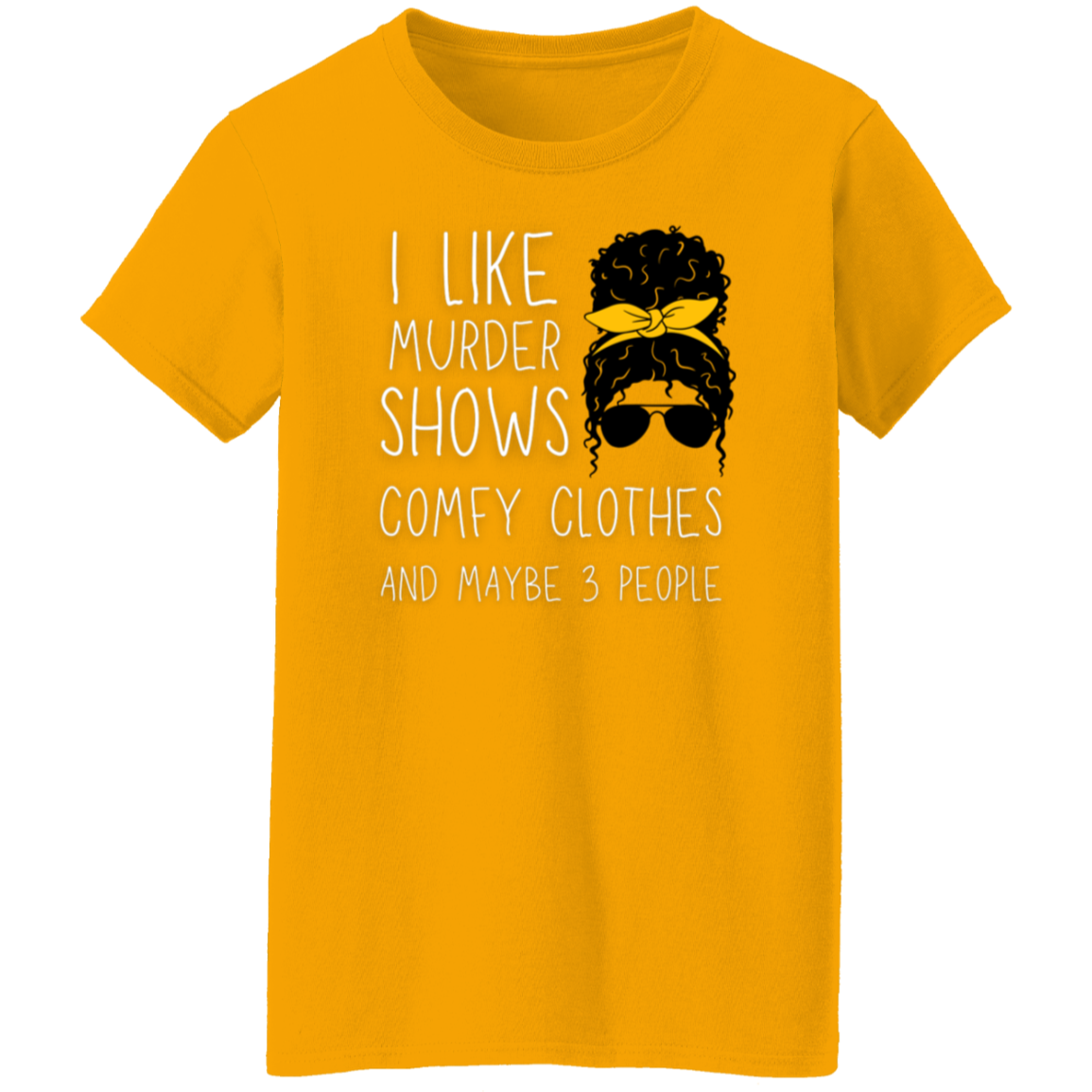 Introvert Curly Ladies T-Shirt | Gifts for Introvert
