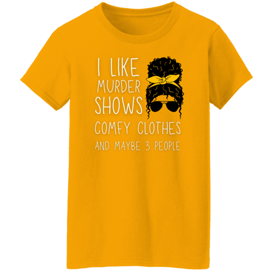 Introvert Curly  Ladies T-Shirt  | Gifts for Introvert