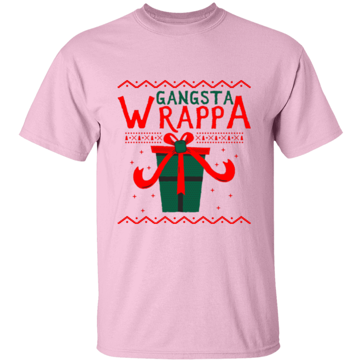 Gangsta Wrappa Christmas T-Shirt | Christmas Gift