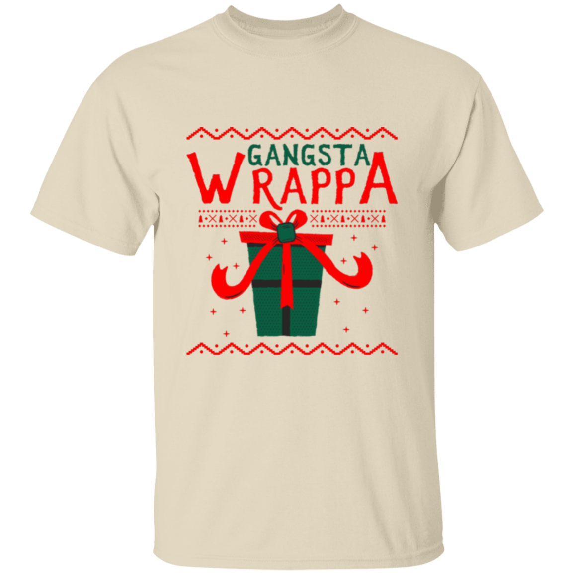 Gangsta Wrappa Christmas T-Shirt | Christmas Gift