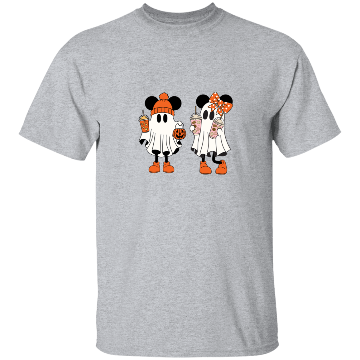 Mouse Couple Ghost T-Shirt | Cute Halloween Shirt