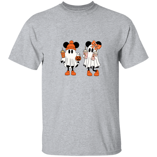 Mouse Couple Ghost T-Shirt | Cute Halloween Shirt