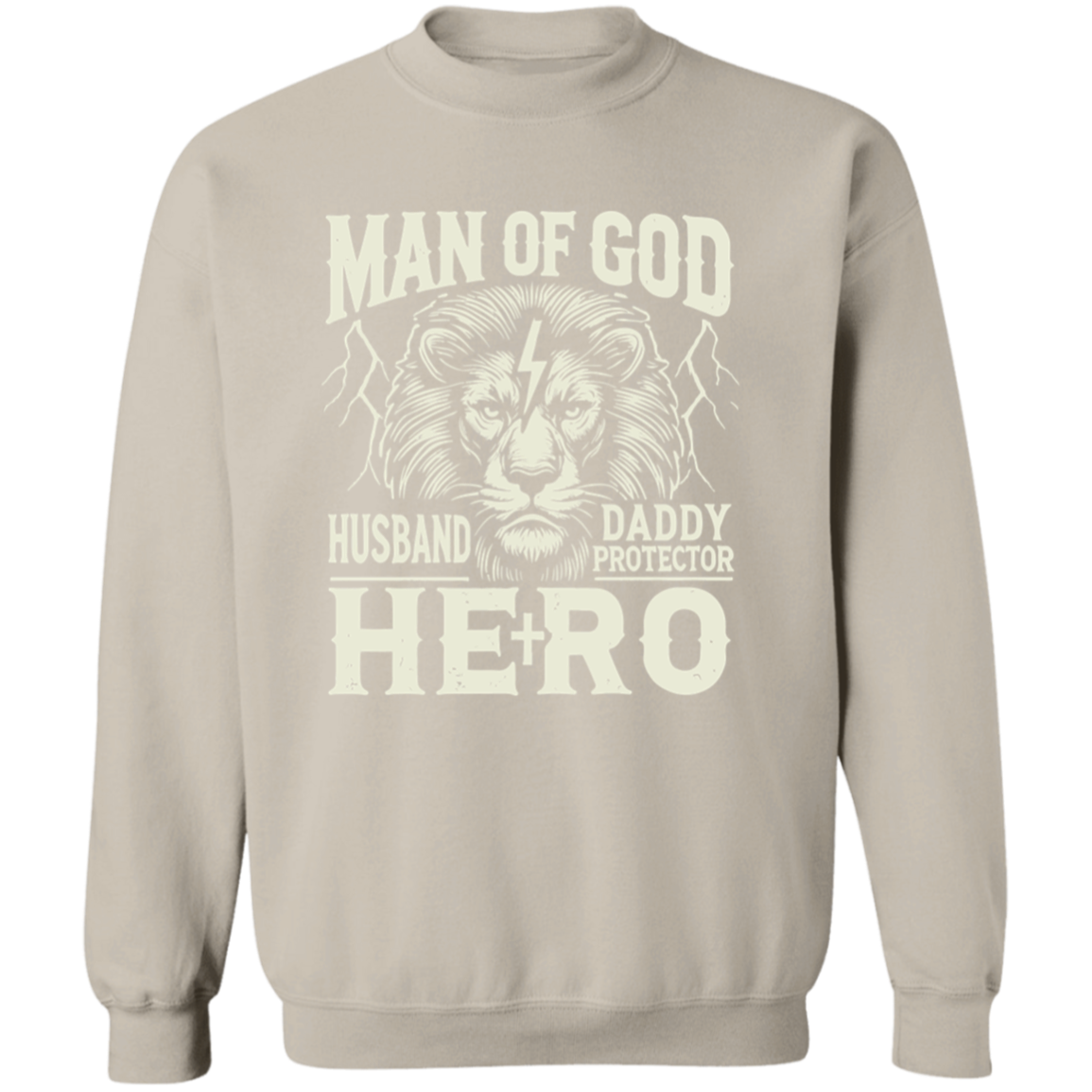 Man Of God Pullover Sweatshirt