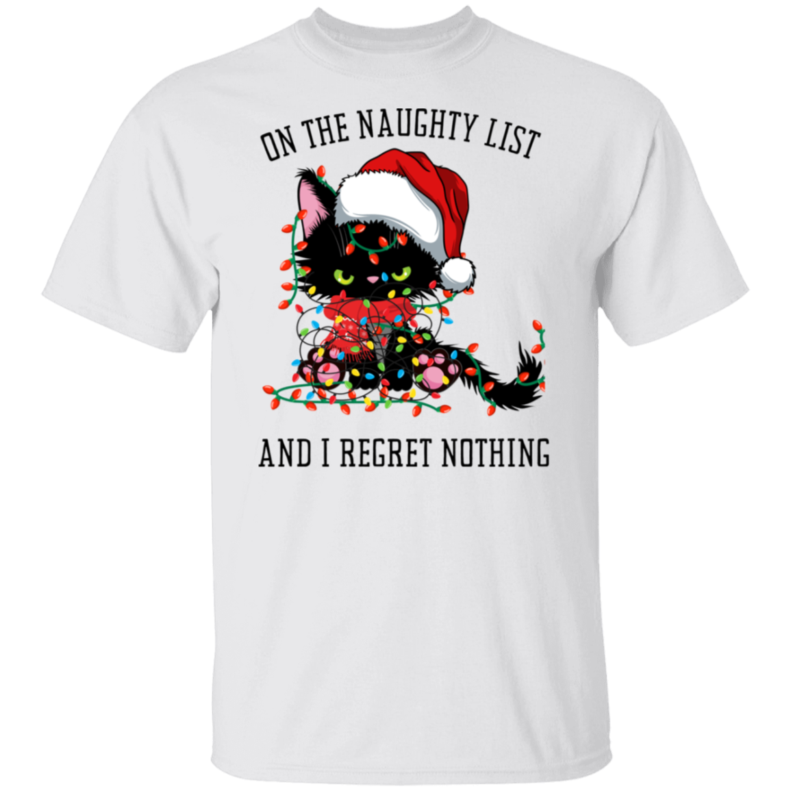On The Nice and Naughty List Christmas Funny T-Shirt | Pullover Sweatshirt