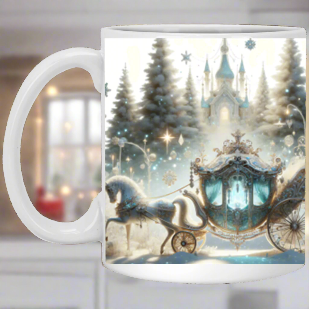 Vintage Christmas Mug – Classic Holiday Charm