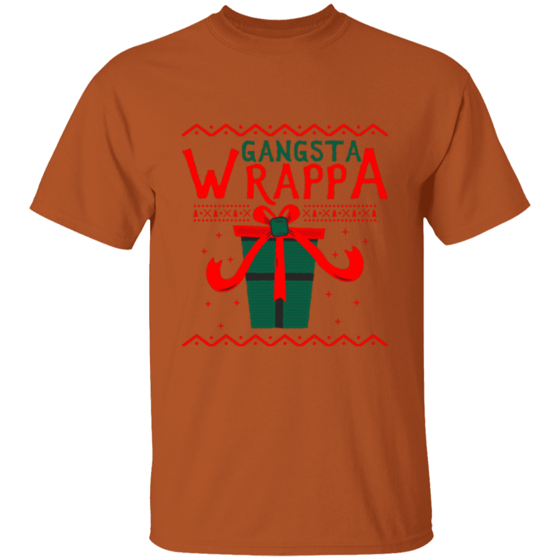 Gangsta Wrappa Christmas T-Shirt | Christmas Gift