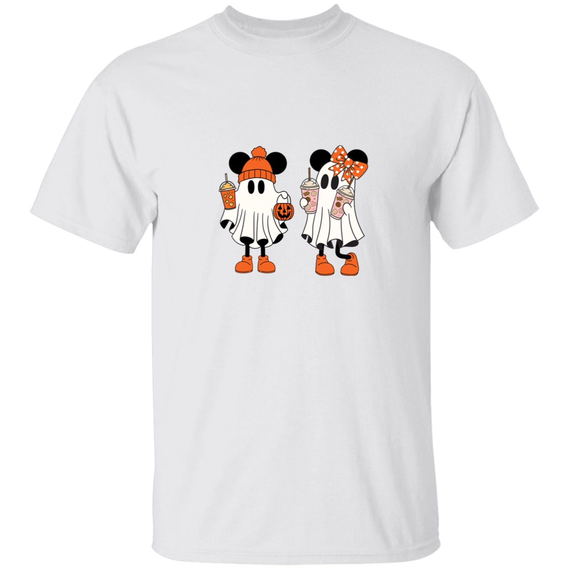 Mouse Couple Ghost T-Shirt | Cute Halloween Shirt