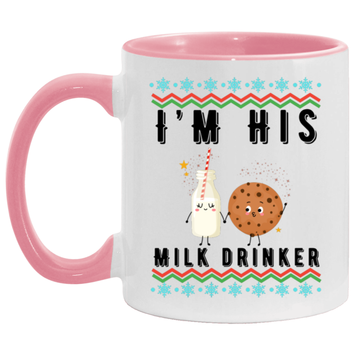 "I'm Her |His...Cookie Eater and Milk Drinker Mugs for Couples