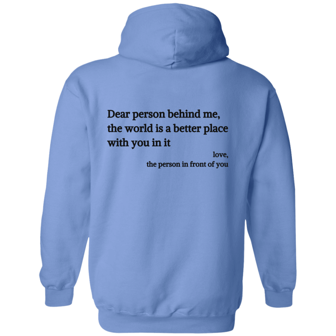 Dear Person Behind Me, You Are Enough"