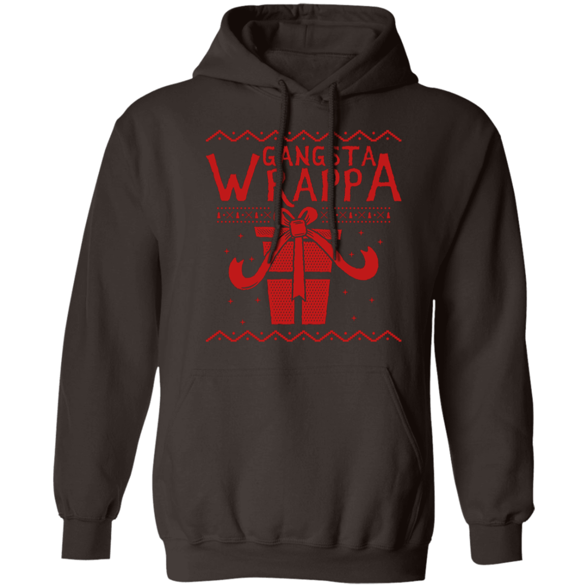 Gangsta Wrappa - G185 Pullover Hoodie