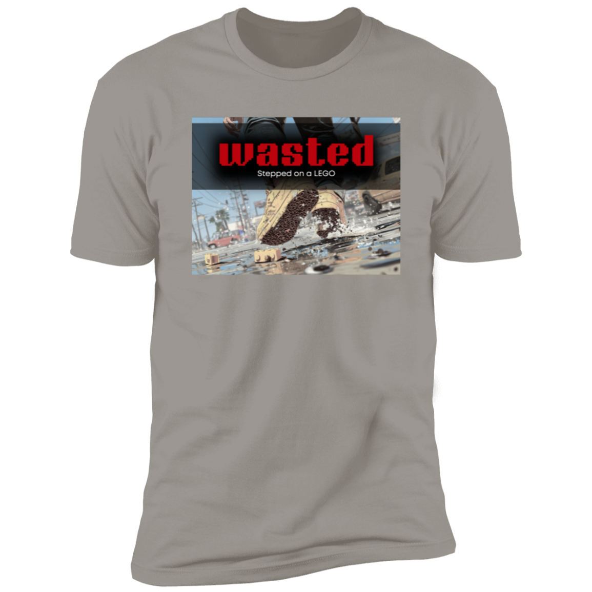 Wasted: Stepped on a LEGO T-Shirt