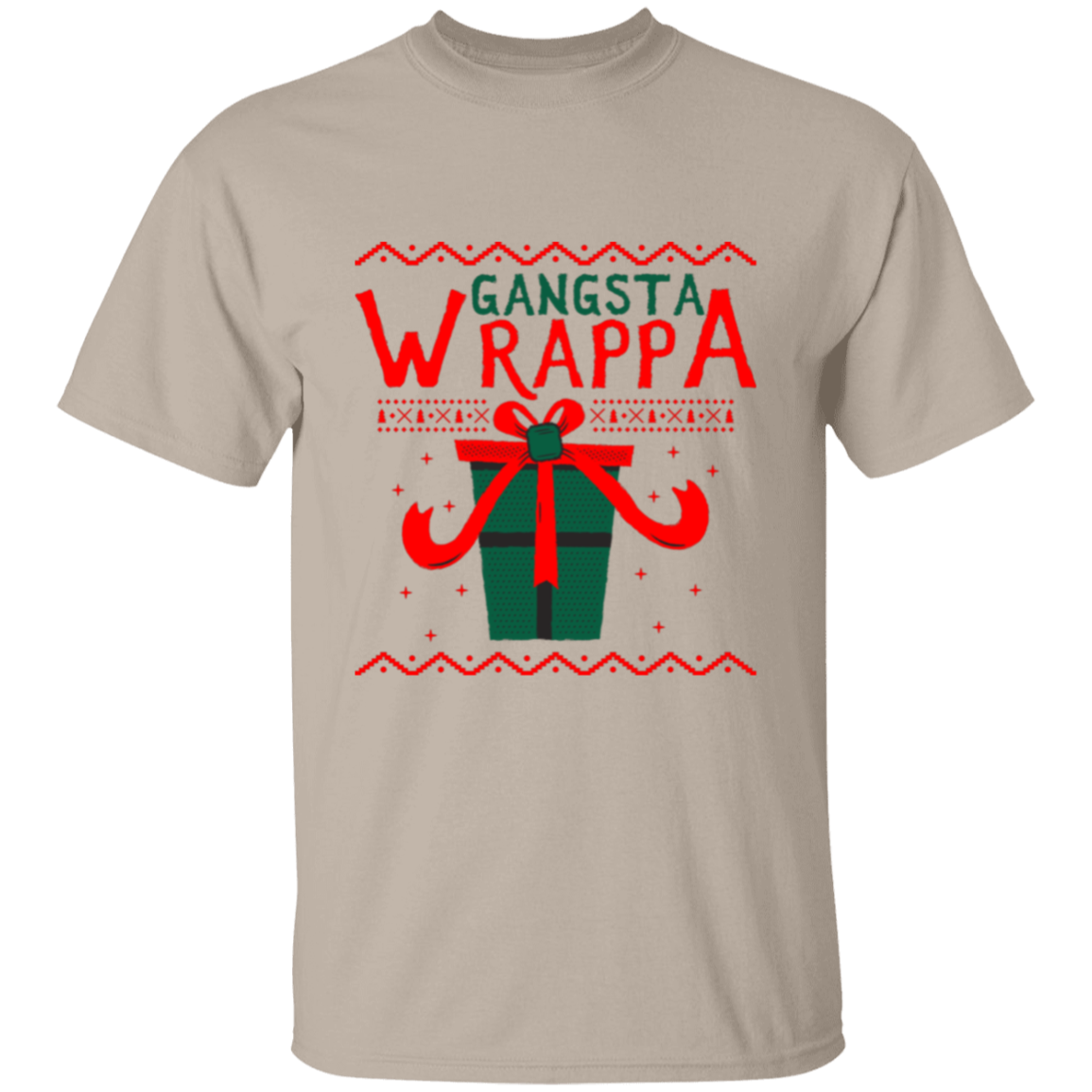 Gangsta Wrappa Christmas T-Shirt | Christmas Gift