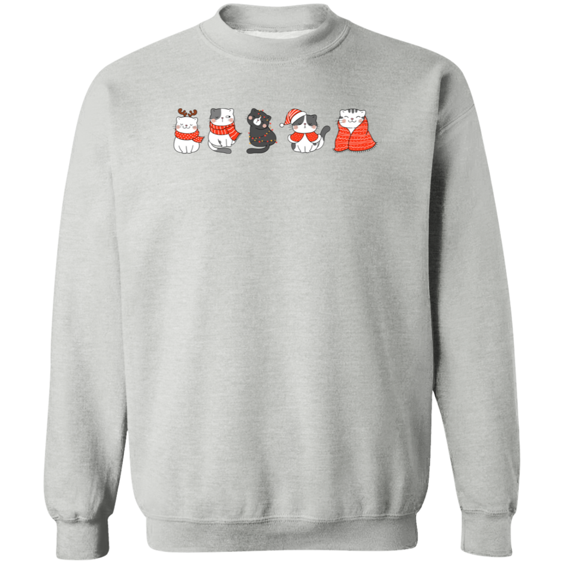 Cats Art Sweatshirt - Cozy and Artistic Feline Lover’s Sweater