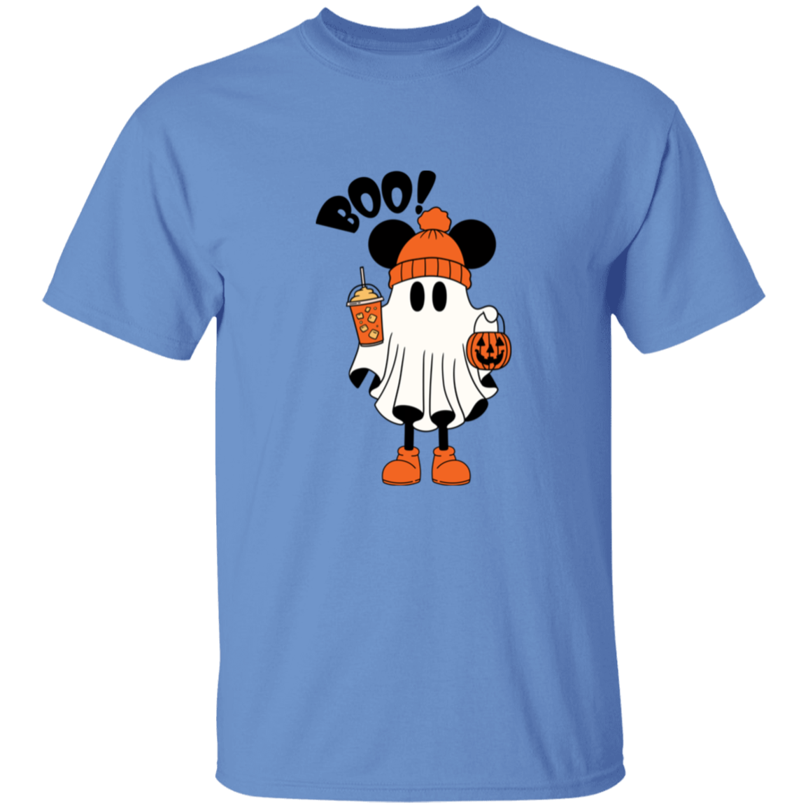 Mouse Pumpkin Spice Ghost | Cute Halloween T-Shirt