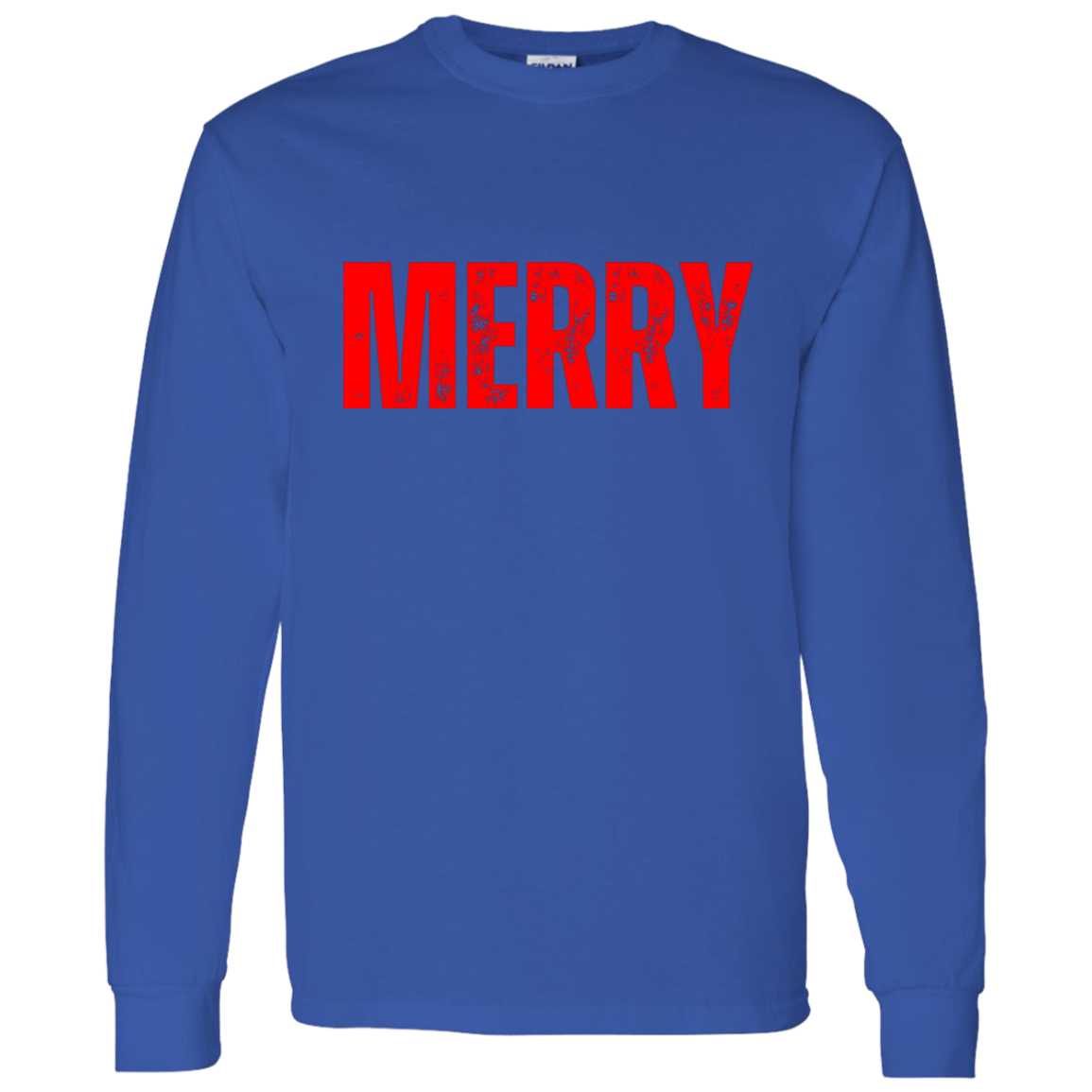 Merry | Christmas Long Sleeve T- Shirt