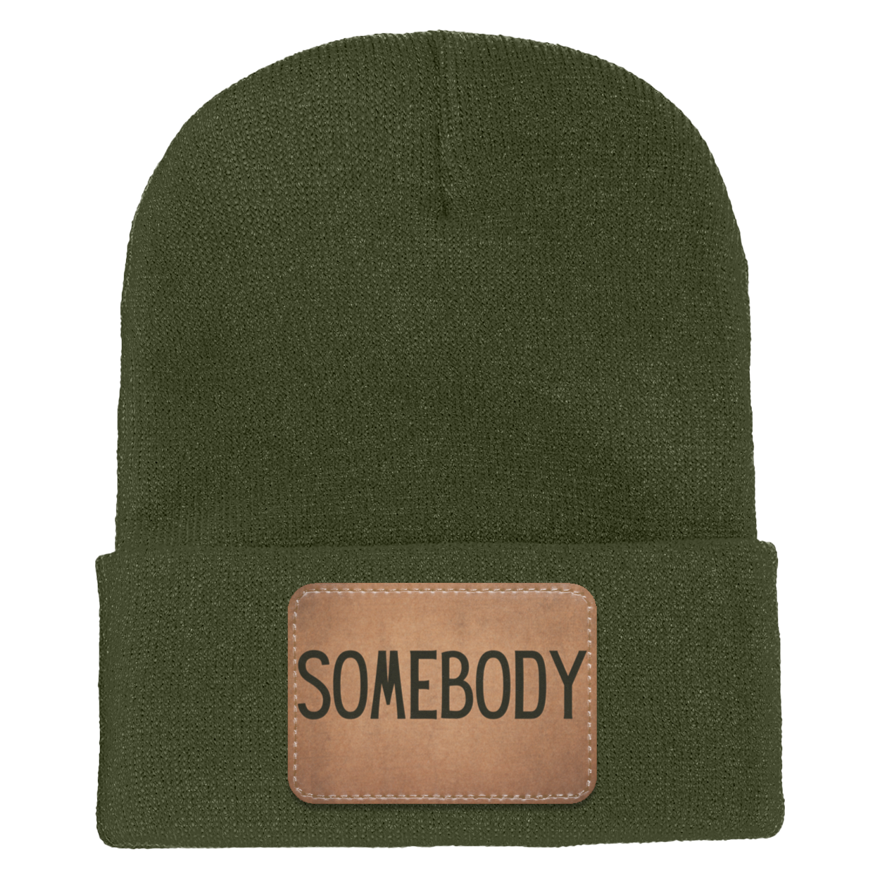 Adult Knit Beanie: 'Somebody’s Problem' and 'Somebody'| His and Hers Couple Beanie