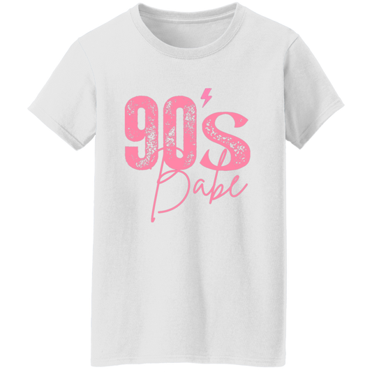 90's Babe Ladies T-Shirt | Retro T-Shirt
