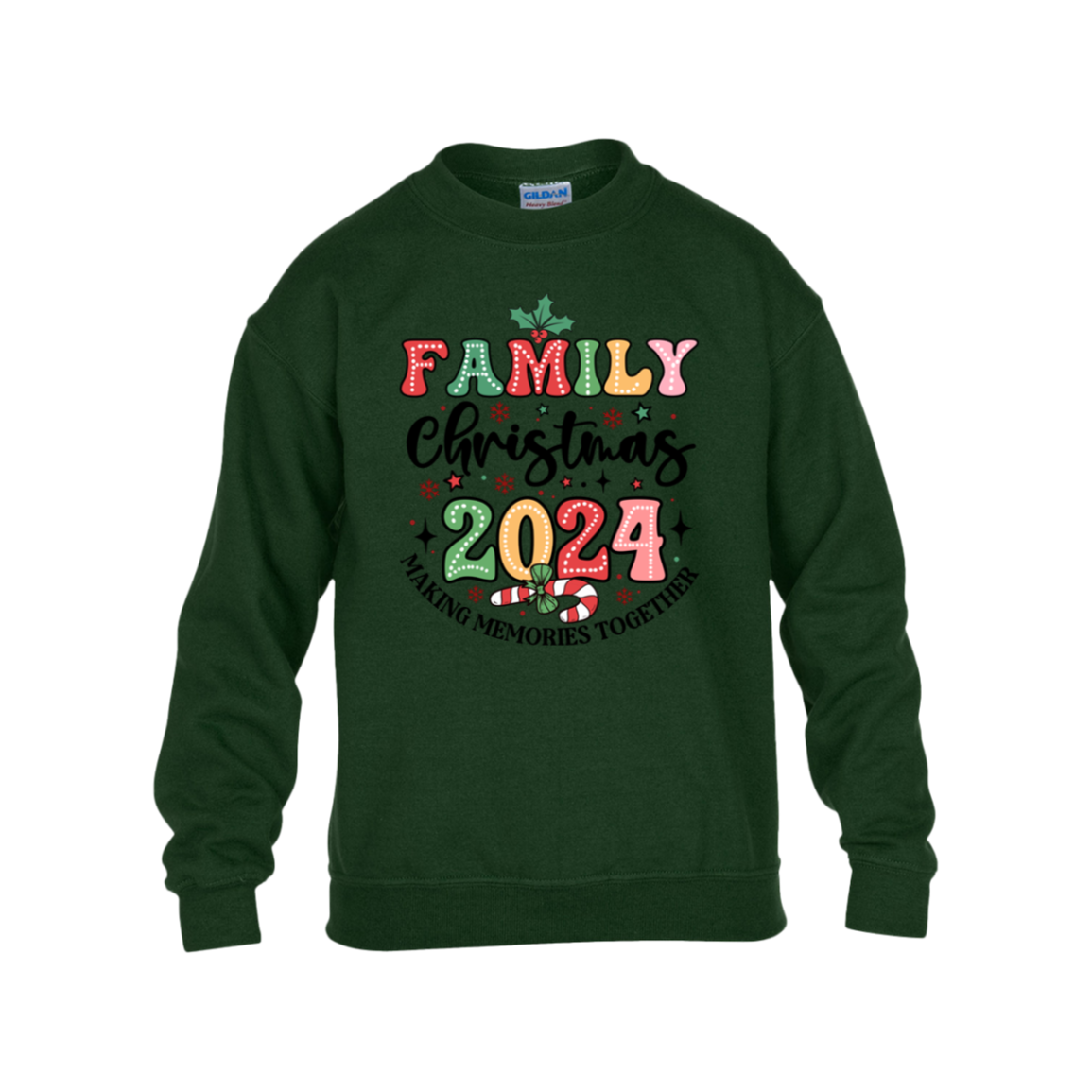 Family Christmas 2024 Sweatshirt