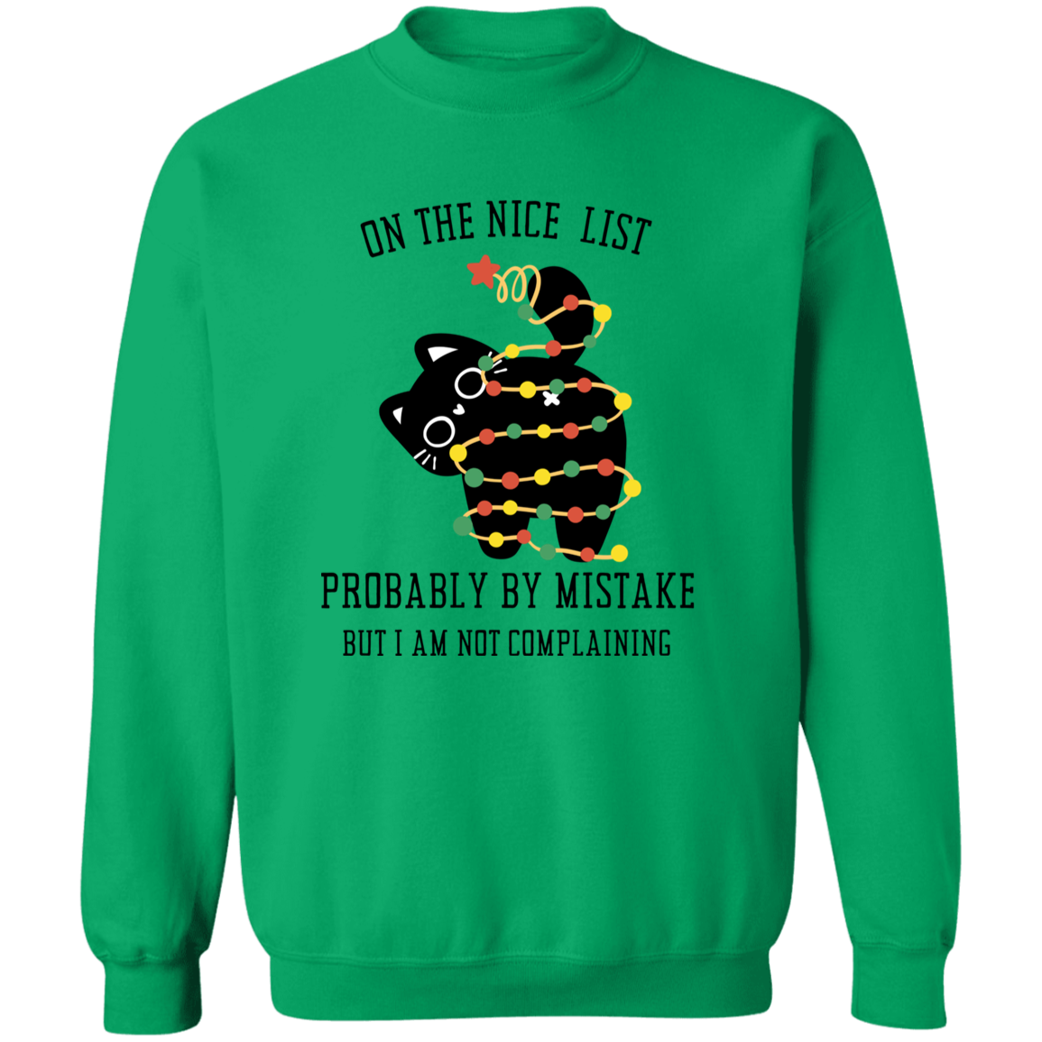 On The Nice and Naughty List Christmas Funny T-Shirt | Pullover Sweatshirt