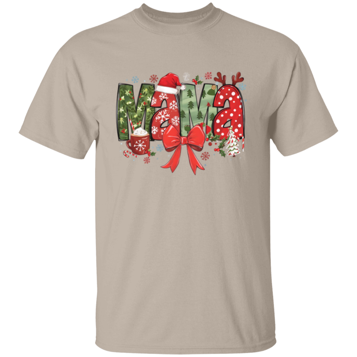 Mama Christmas T-Shirt & Sweatshirt – Festive Holiday Apparel for Moms