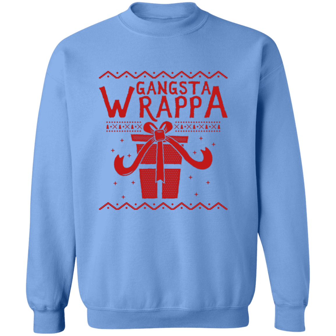Gangsta Wrappa G180 Crewneck Pullover Sweatshirt