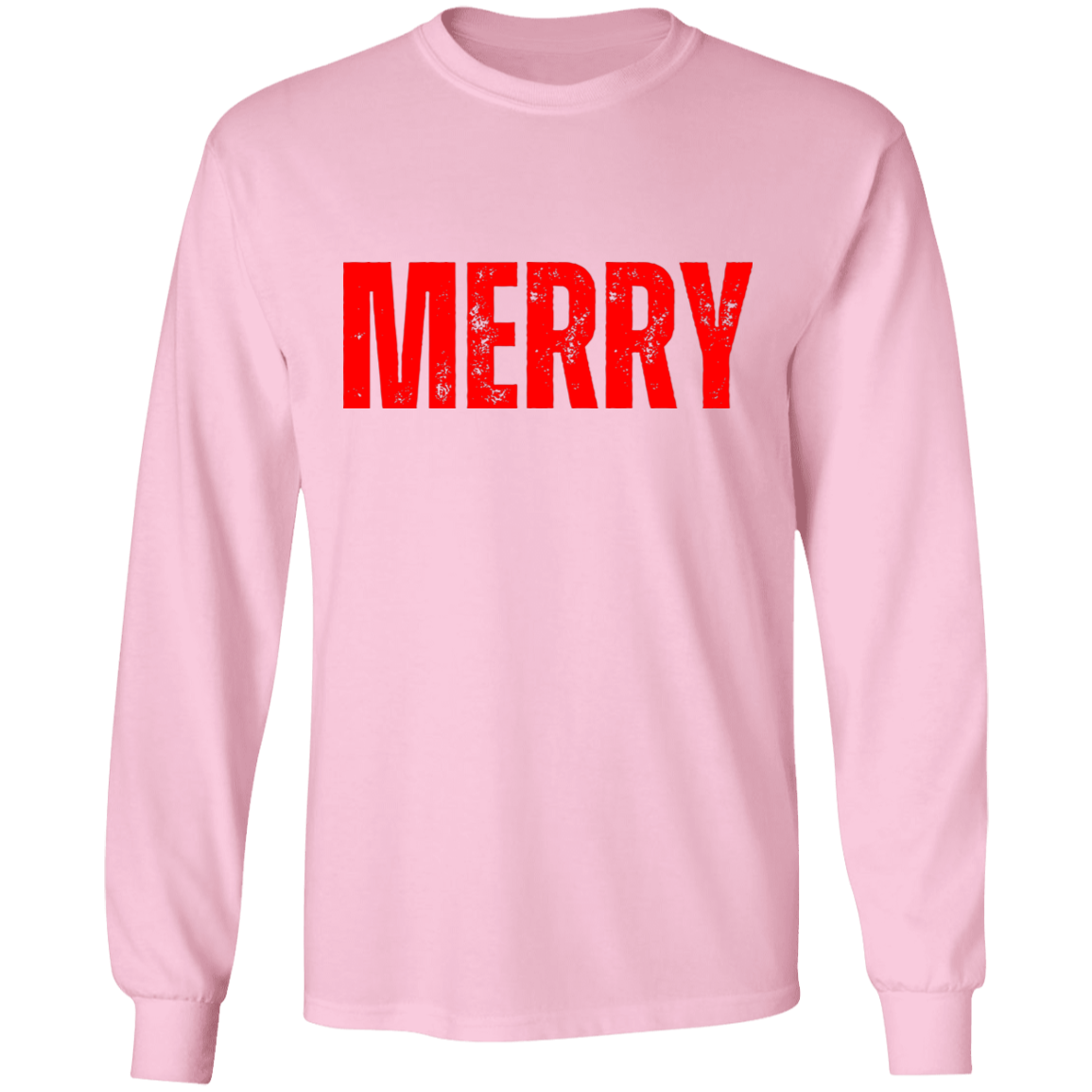 Merry | Christmas Long Sleeve T- Shirt