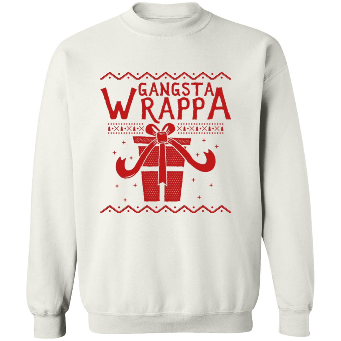 Gangsta Wrappa G180 Crewneck Pullover Sweatshirt
