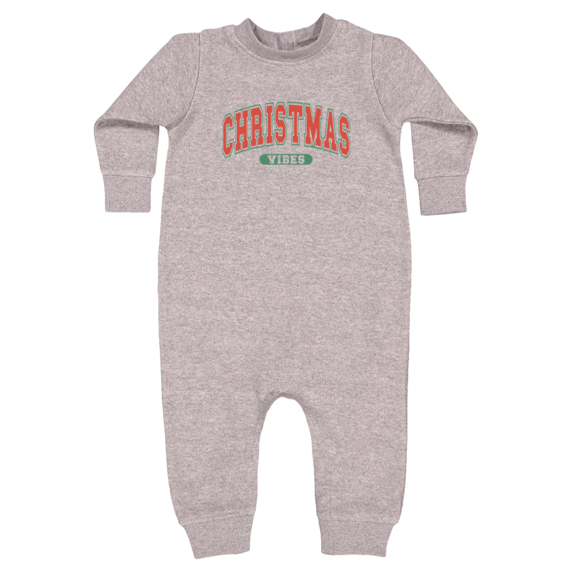 Retro Christmas Vibes Sweatshirt - Women's Cute Holiday Sweater