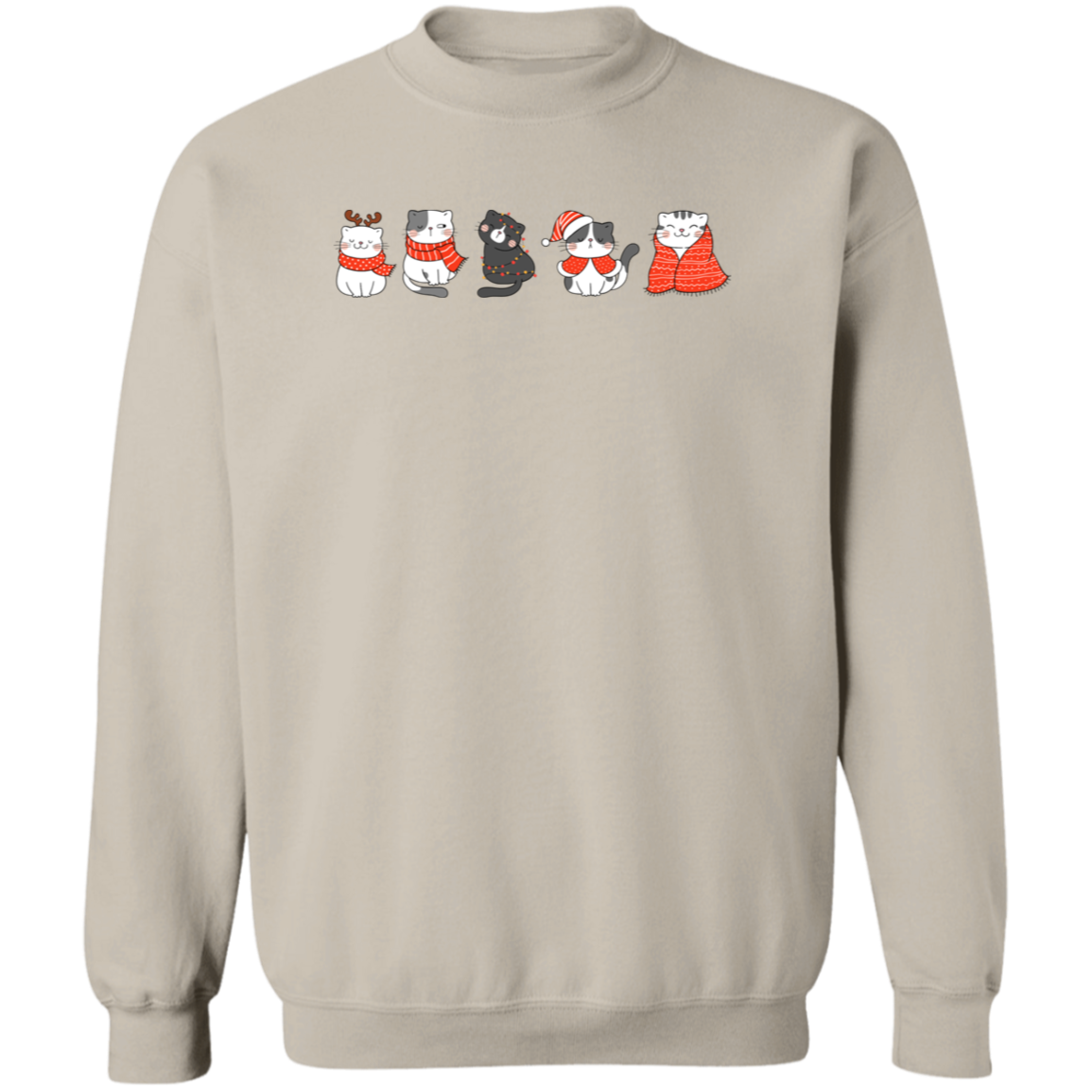 Cats Art Sweatshirt - Cozy and Artistic Feline Lover’s Sweater