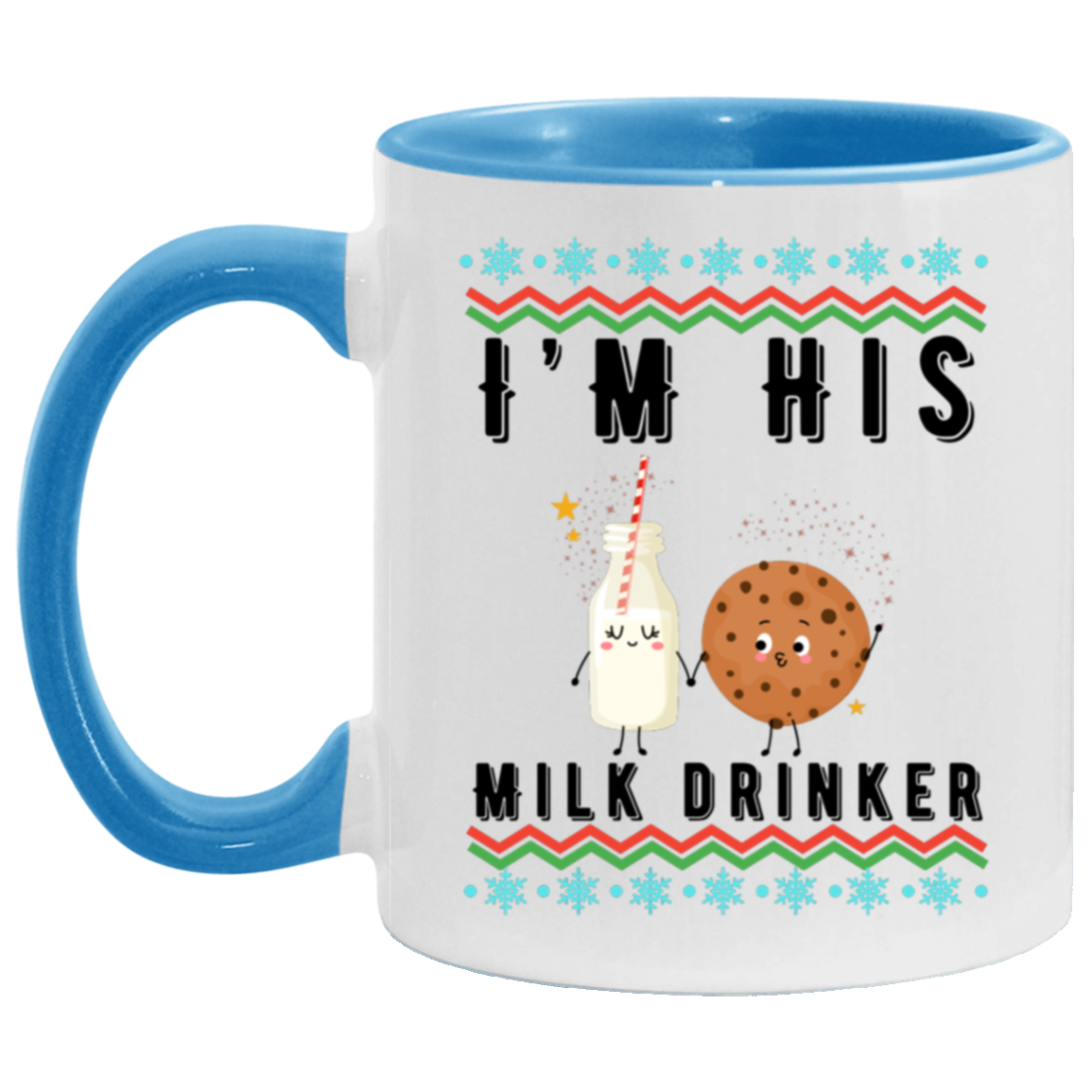 "I'm Her |His...Cookie Eater and Milk Drinker Mugs for Couples