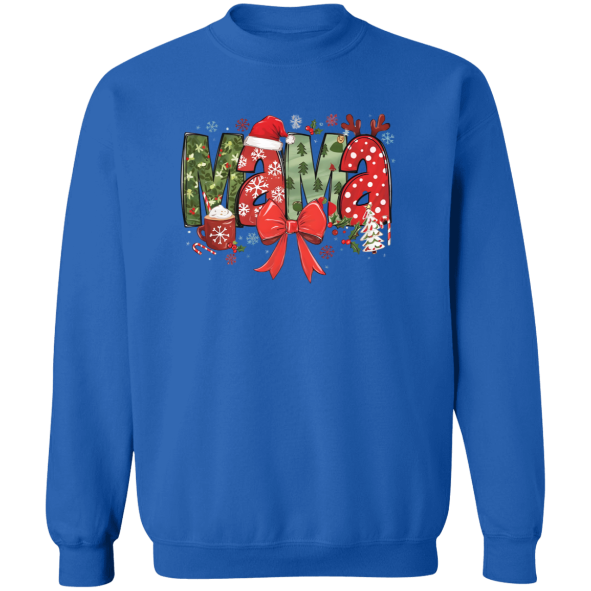 Mama Christmas T-Shirt & Sweatshirt – Festive Holiday Apparel for Moms