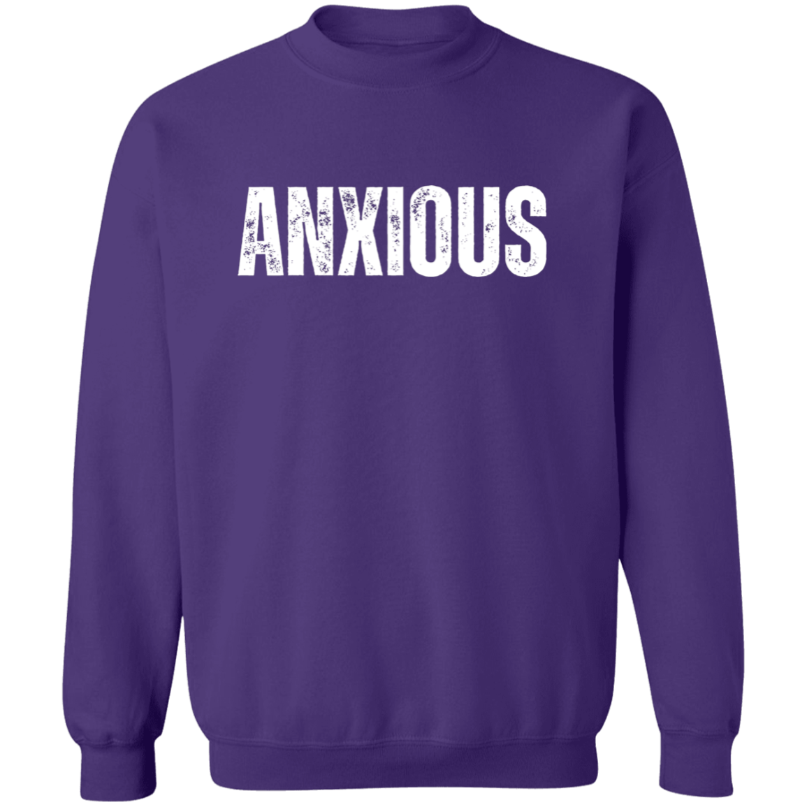 "Anxious" Sweatshirt – Stylish & Comfortable Streetwear for Self-Expression