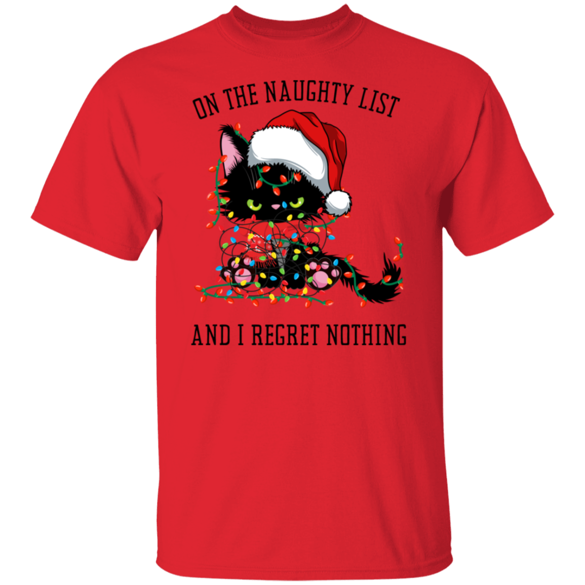 On The Nice and Naughty List Christmas Funny T-Shirt | Pullover Sweatshirt