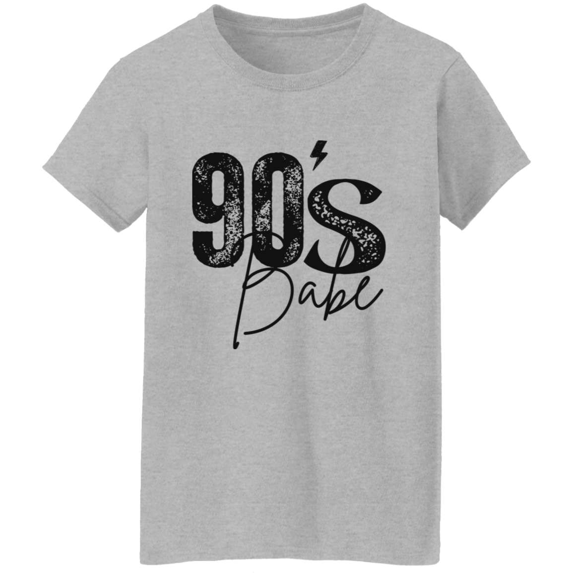 90's Babe Ladies T-Shirt | Retro T-Shirt