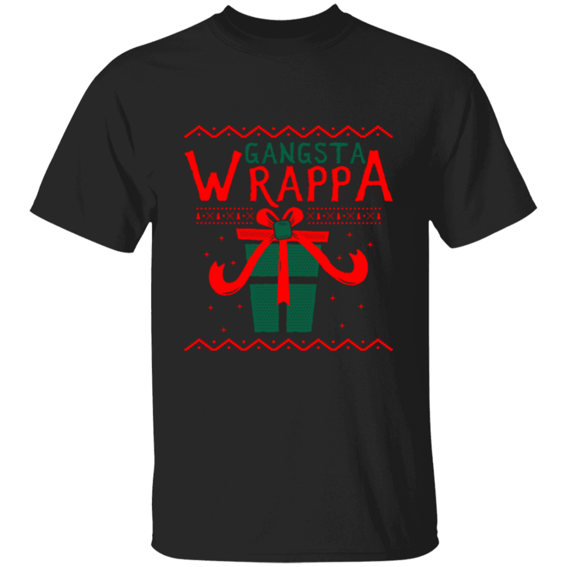 Gangsta Wrappa Christmas T-Shirt | Christmas Gift