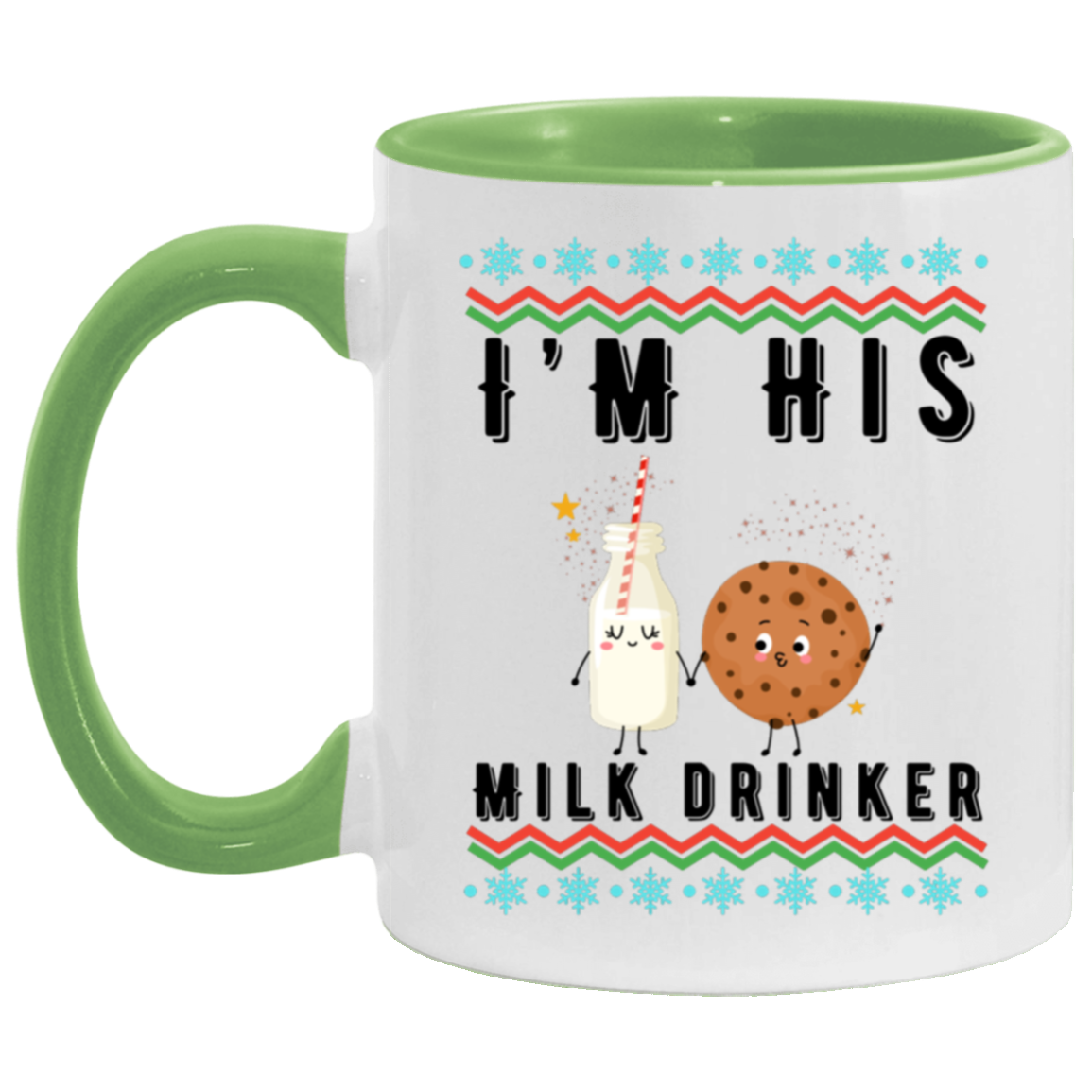"I'm Her |His...Cookie Eater and Milk Drinker Mugs for Couples