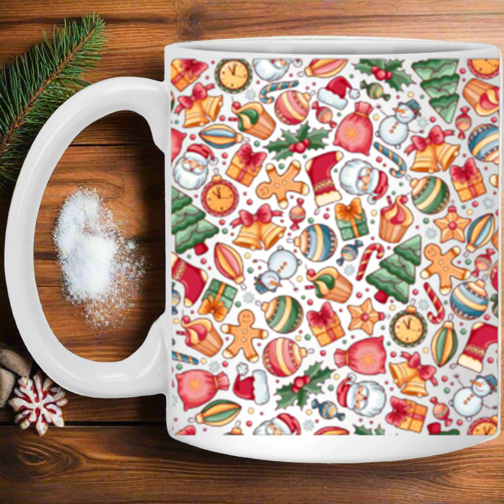 Festive Gingerbread Man Mug – Perfect for Holiday Sips!