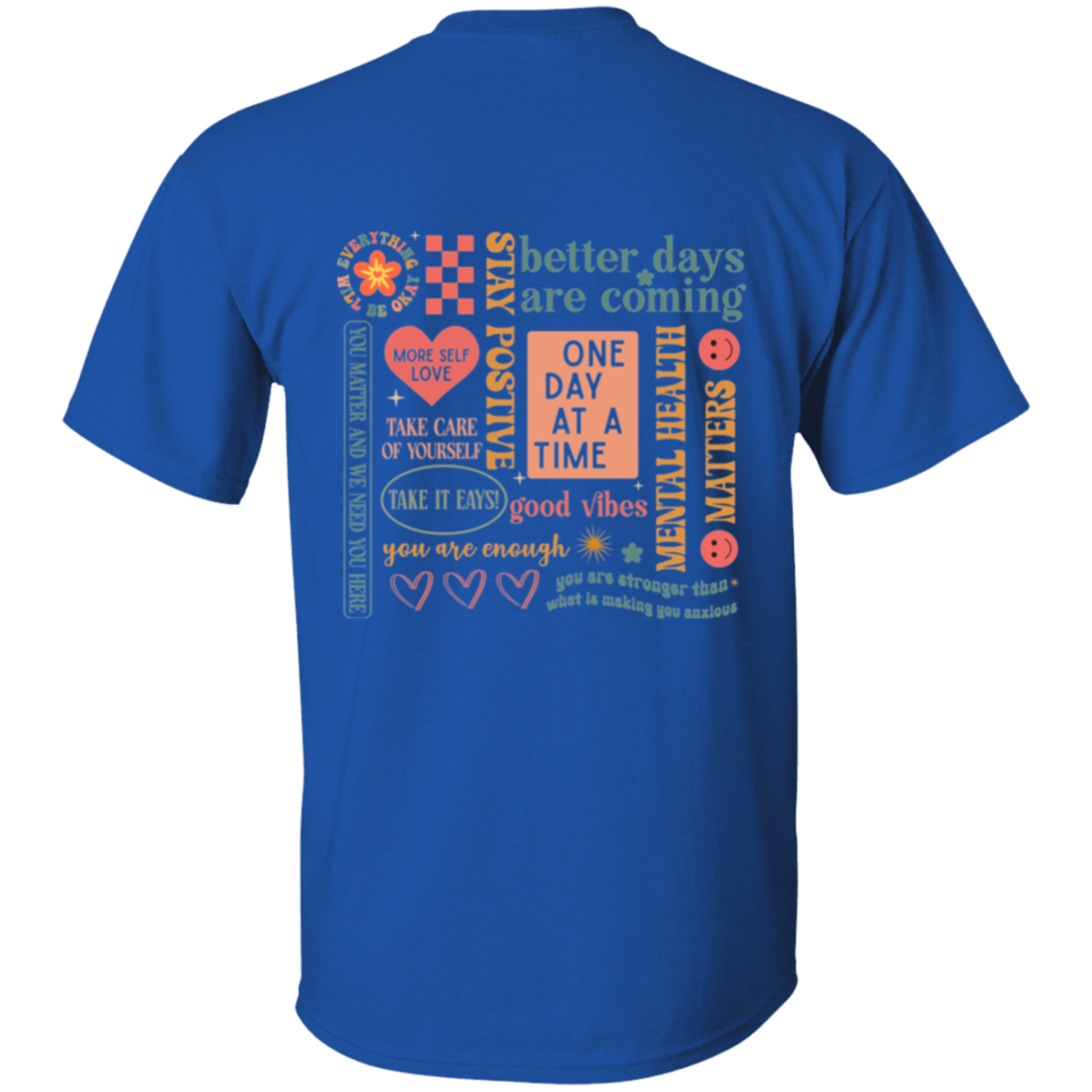 Everything Will Be Okay" T-Shirt & Sweatshirt – Uplifting Mental Health Apparel