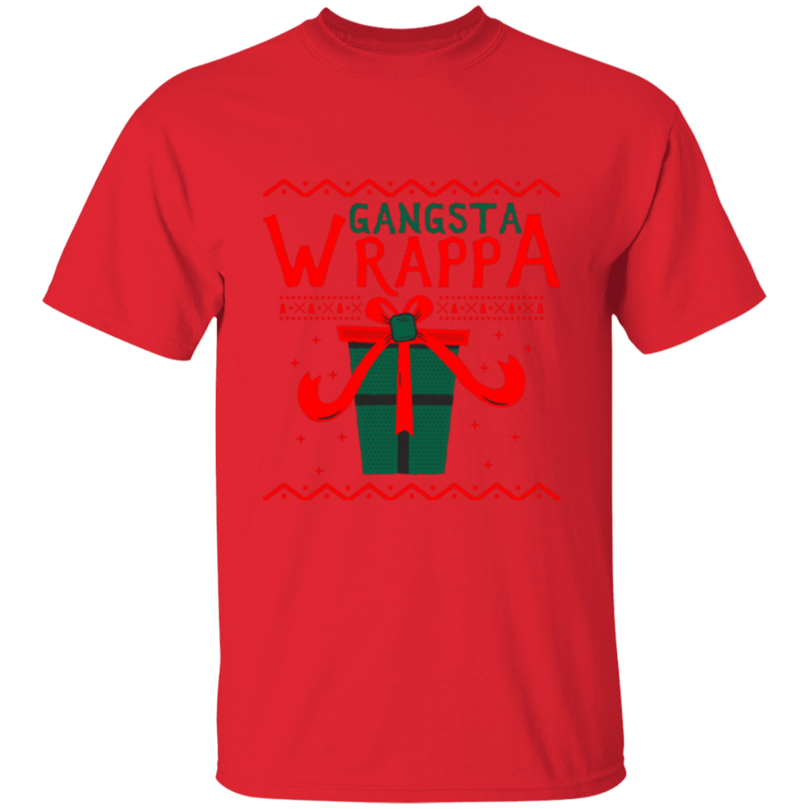 Gangsta Wrappa Christmas T-Shirt | Christmas Gift