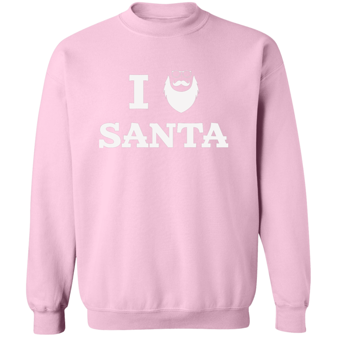 I Santa | Santa Claus with Sunglasses G180 Crewneck Pullover Sweatshirt