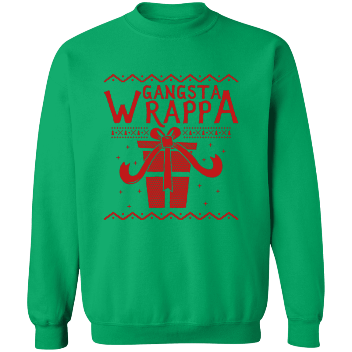 Gangsta Wrappa G180 Crewneck Pullover Sweatshirt