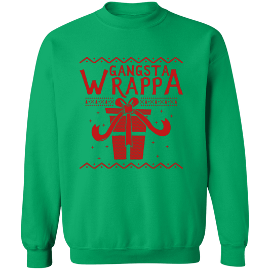 Gangsta Wrappa G180 Crewneck Pullover Sweatshirt