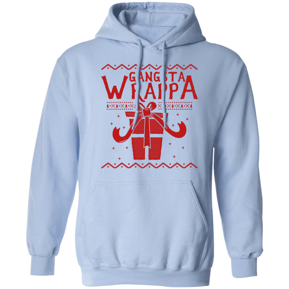 Gangsta Wrappa - G185 Pullover Hoodie