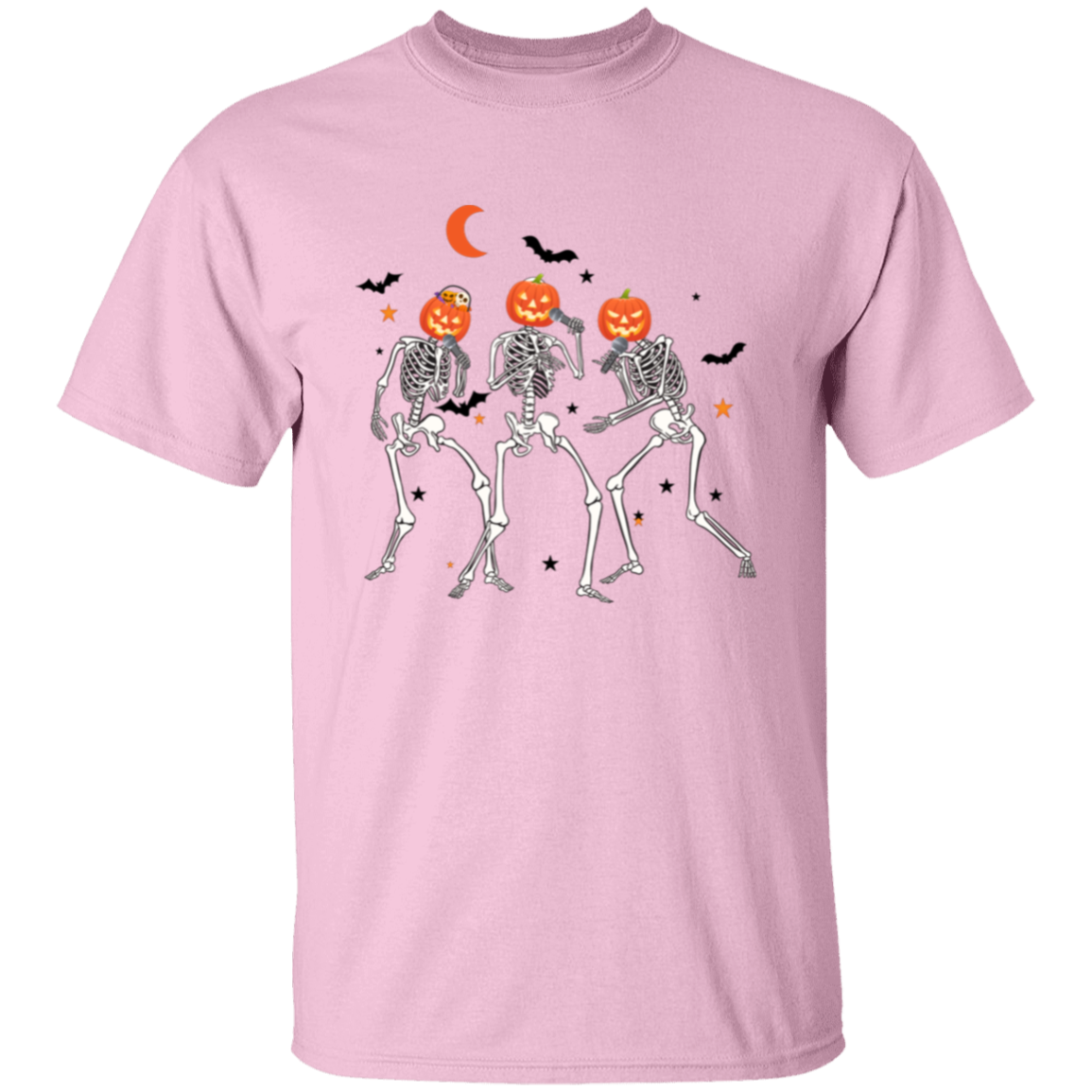 Singer Skeleton Pumpkin T- Shirt | Halloween