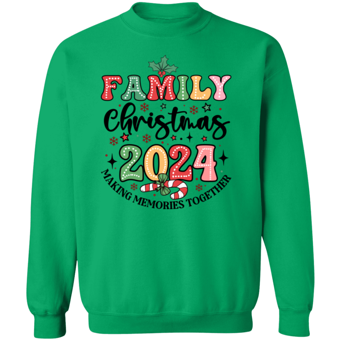 Family Christmas 2024 Sweatshirt