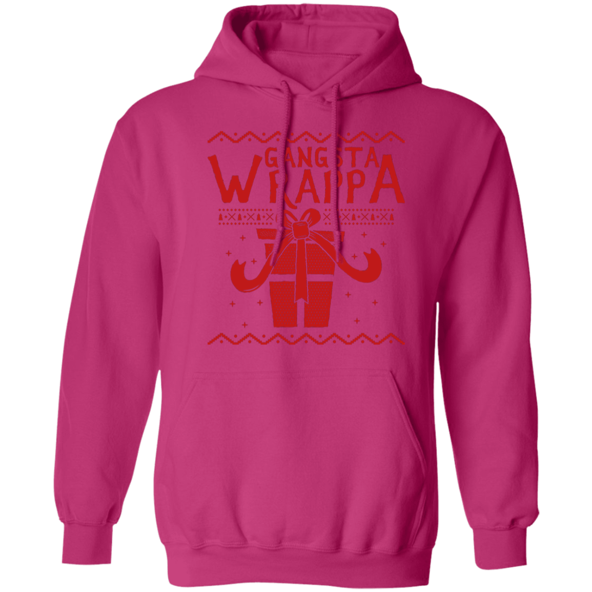 Gangsta Wrappa - G185 Pullover Hoodie