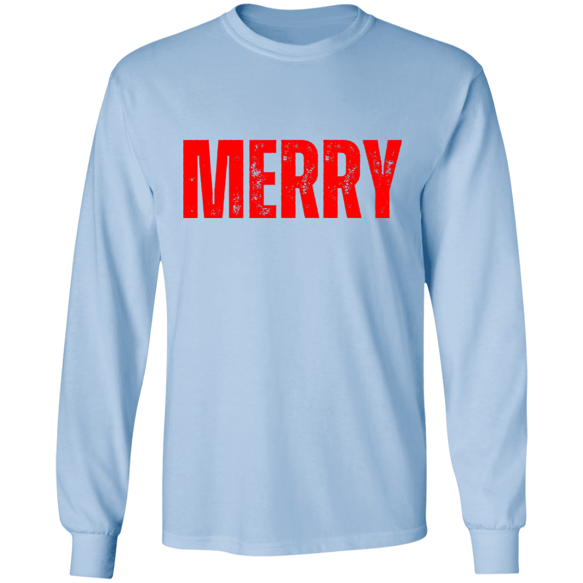 Merry | Christmas Long Sleeve T- Shirt