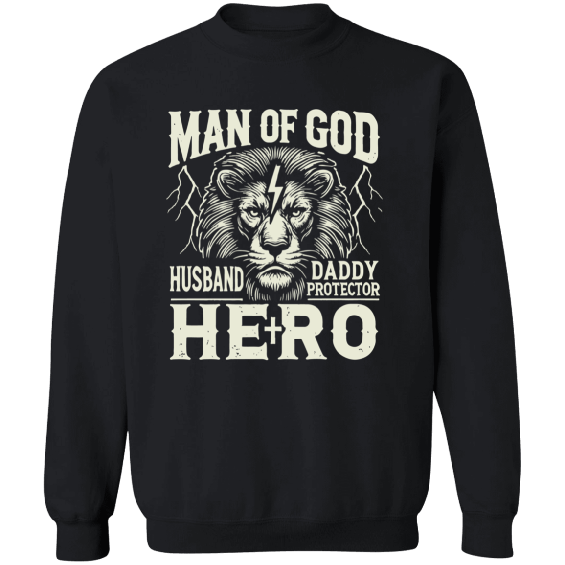 Man Of God Pullover Sweatshirt