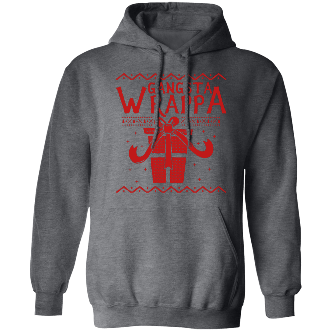Gangsta Wrappa - G185 Pullover Hoodie