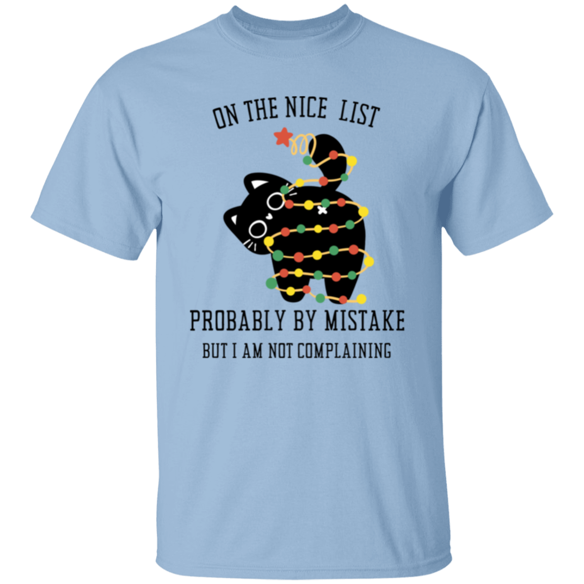 On The Nice and Naughty List Christmas Funny T-Shirt | Pullover Sweatshirt